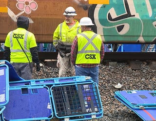 Train collides with Amazon truck in Union City | FOX 5 Atlanta