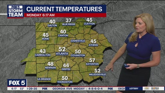 Monday weather: Metro Atlanta waking up to crisp fall morning