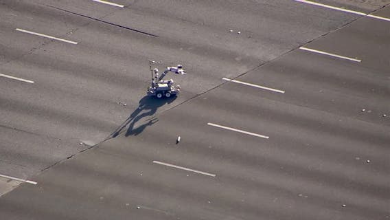 Suspected pipe bomb on I-75 in Cobb County was empty, police say