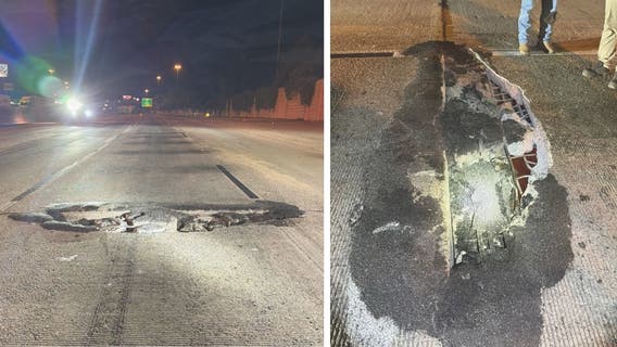 I-75 overpass near Jonesboro Road plugged, repairs underway