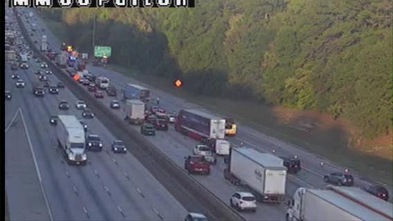 Woman killed after fiery 18-wheeler crash on I-85 in South Fulton