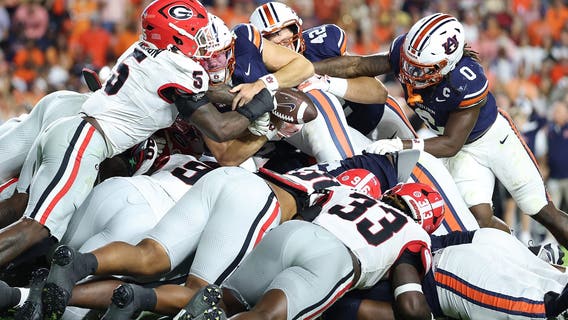 Georgia rallies past Auburn for ninth straight win in rivalry