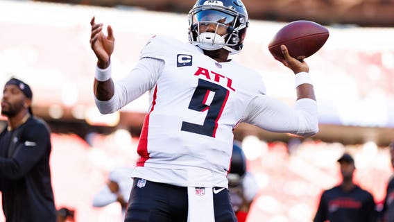 Penix listed day-to-day after bone bruise in Falcons loss