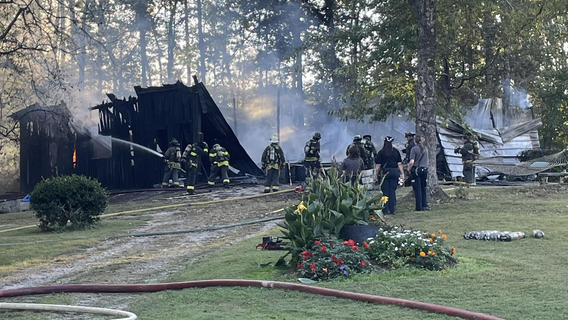 Fire destroys Catoosa County building