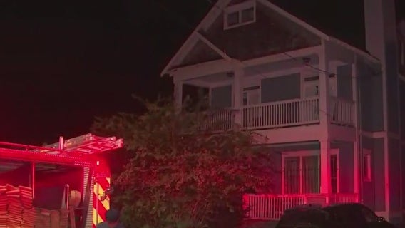 1 rescued from overnight house fire in NW Atlanta