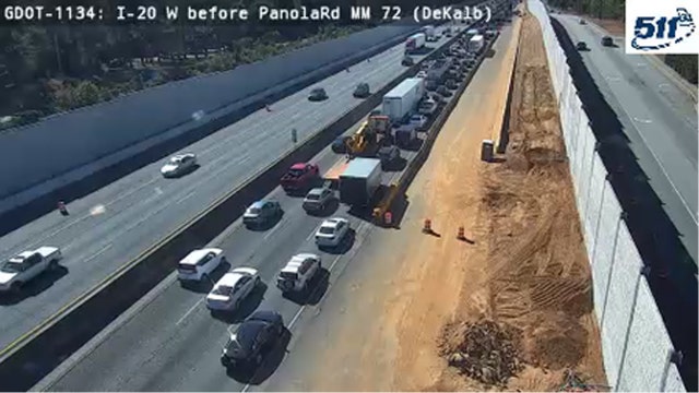 Crash along I-20 WB near Panola snarls traffic for hours