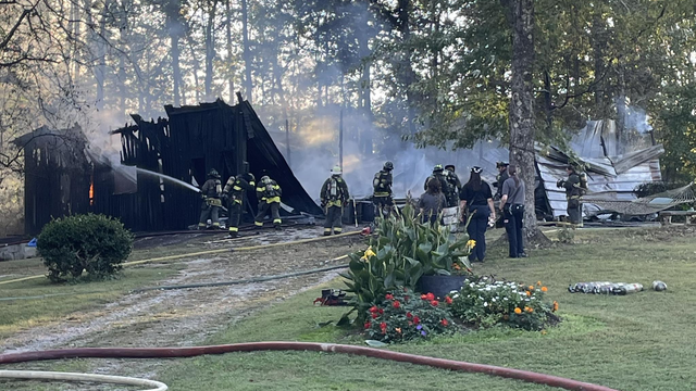 Fire destroys Catoosa County building
