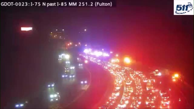 Man dead after road rage gunfire, crashes Saturday night on I-75