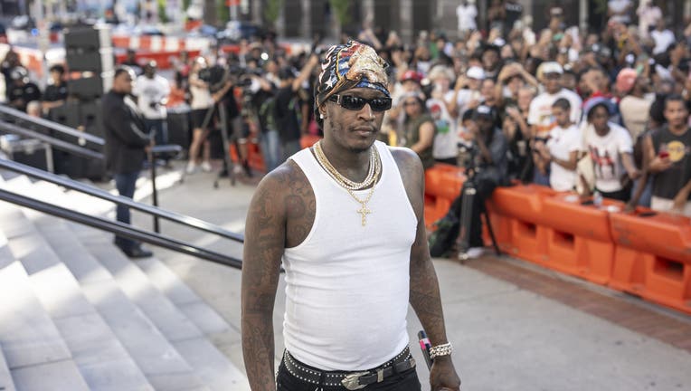 Young Thug to speak to FOX 5's Portia Bruner at College Park