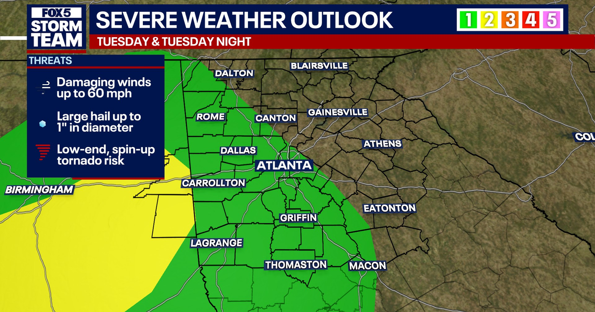 Tuesday storms: Another strong round of storms expected Tuesday ...