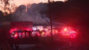 Artists devastated after massive blaze guts South River Art Studio in DeKalb County