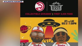 Atlanta Hawks giving away OutKast figurines on Dec. 3