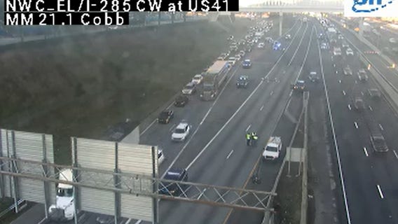 Ramp from I-285 North to I-75 North closed after crash