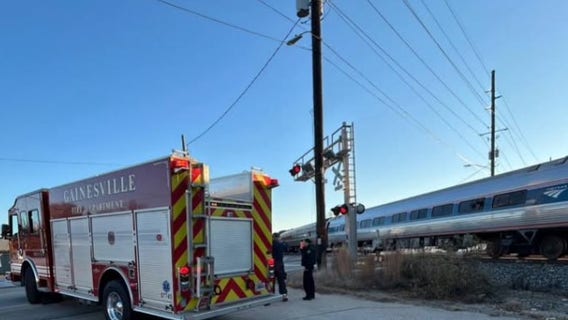 Pedestrian killed by train Tuesday morning in Gainesville, police say