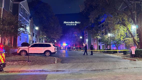 Gas explosion injures one at apartments near Mercedes-Benz Stadium