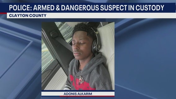 Clayton County police arrest armed and dangerous suspect