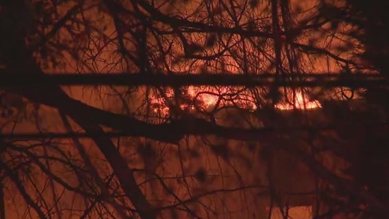 Abandoned church catches fire overnight in Edgewood neighborhood