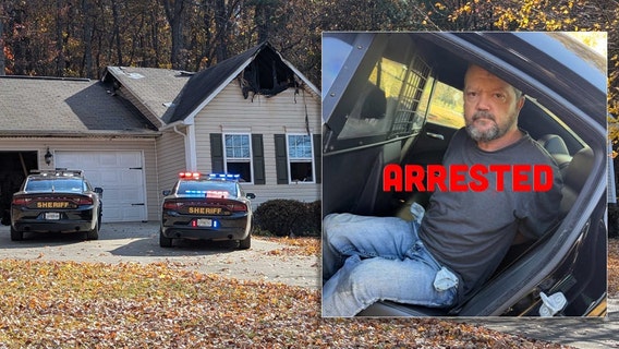 Gordon County fugitive arrested in fire that nearly killed two