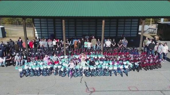 Coweta County bike drive meets goal after overnight wave of support