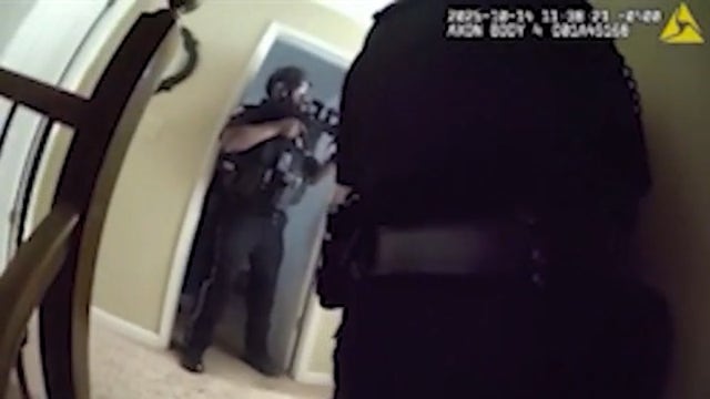 Sandy Springs police release video of shootout that injured officer, ended in SWAT standoff