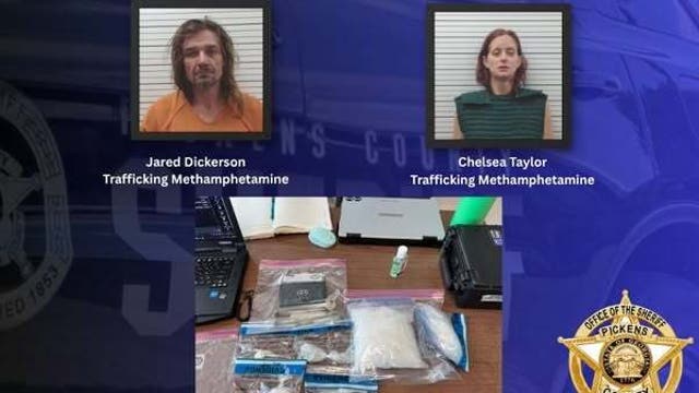 Couple found with meth, cocaine, fentanyl during traffic stop: deputies