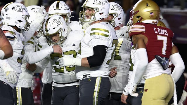 Last-second field goal lifts Georgia Tech over Boston College