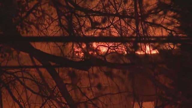 Abandoned church catches fire overnight in Edgewood neighborhood