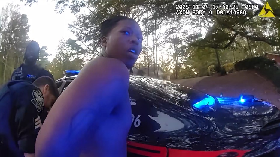 Murder suspect Tremeico Quncell Watson was taken into custody after a high-speed chase and foot pursuit in southwest Atlanta on Nov. 4, 2025.