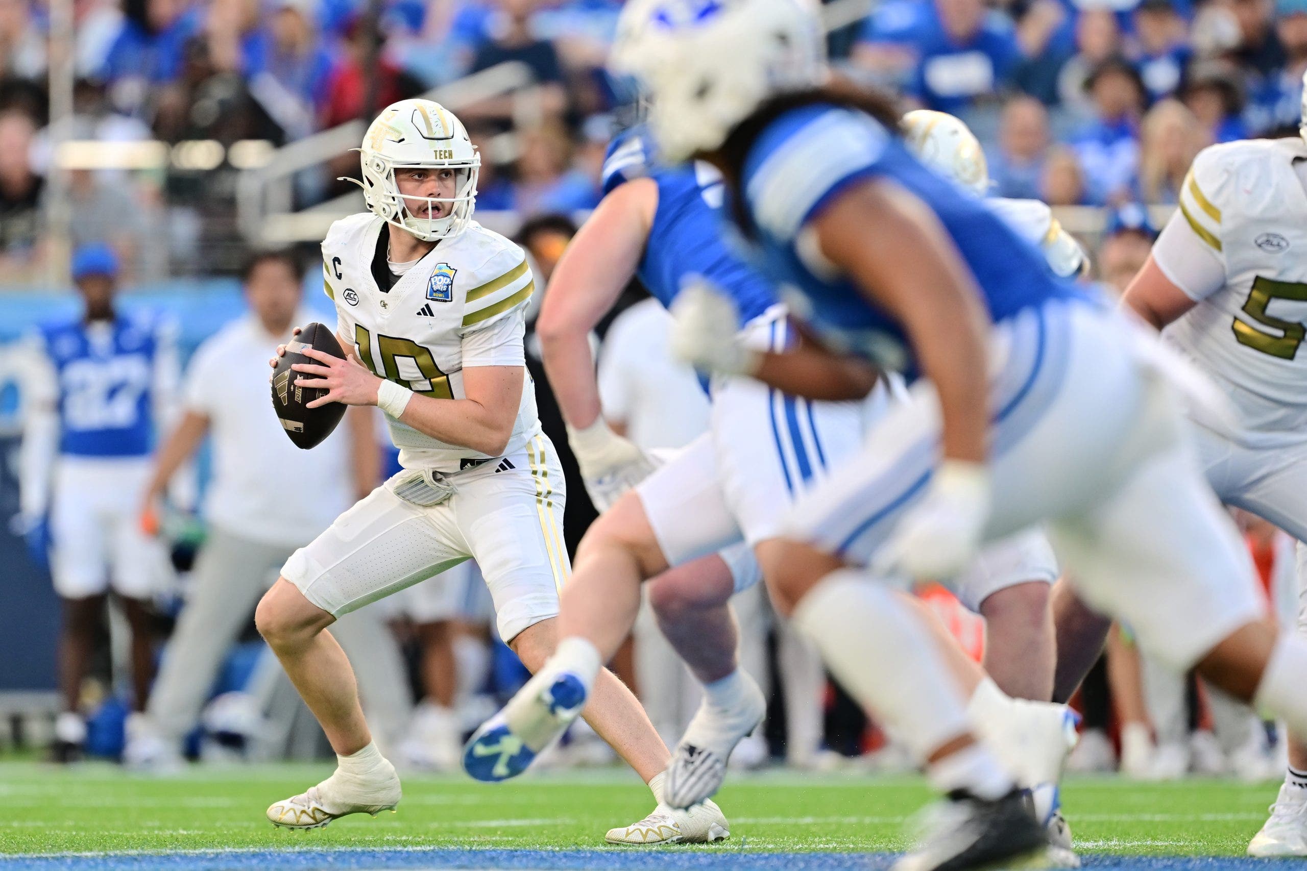 Haynes King sets career records in final game as Georgia Tech loses to BYU