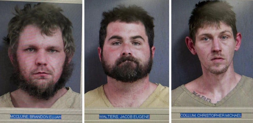 Deputies arrest three, seek two more in Gordon County burglaries