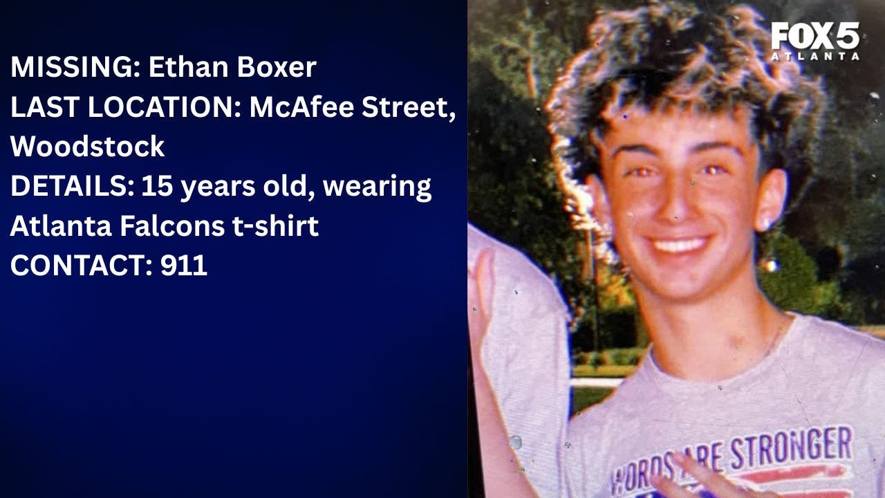 Woodstock police search for missing 15-year-old boy