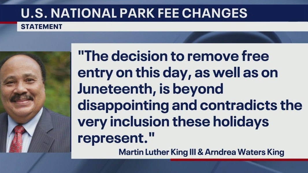 King family disappointed in new National Park fee rules
