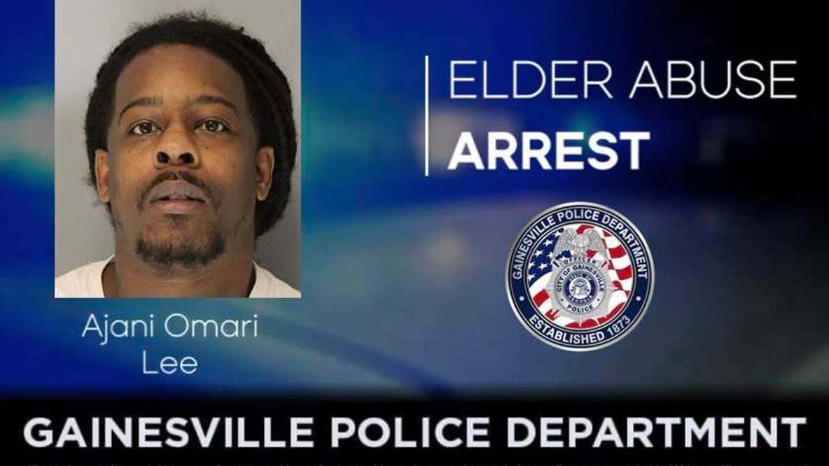 Gainesville man charged with elder abuse and neglect