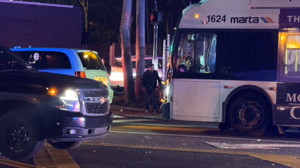 One dead, others injured in crash involving MARTA bus in DeKalb County