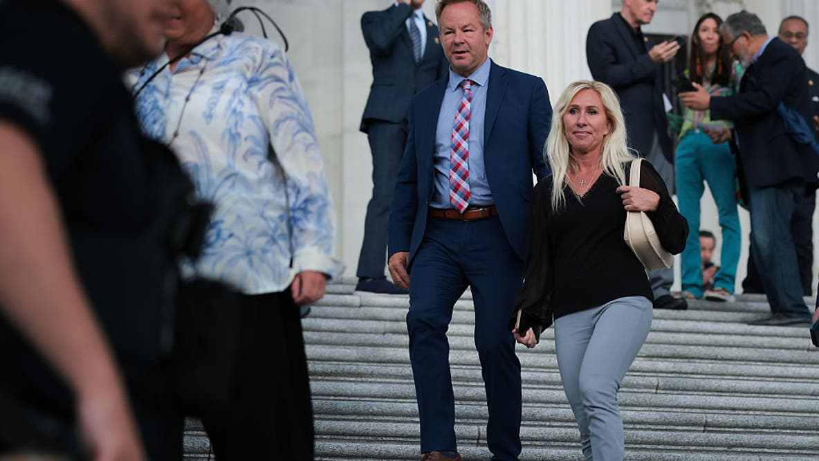 Marjorie Taylor Greene engaged as exit from Congress nears