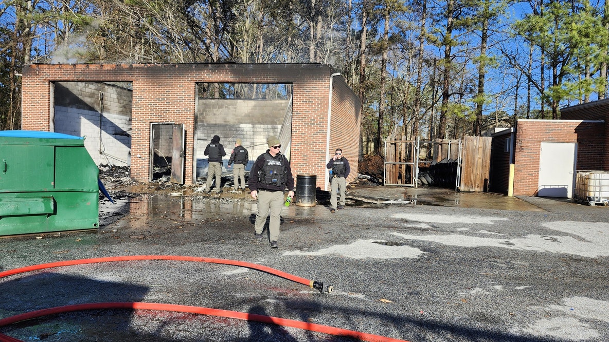 Two arrested after fire at Snellville tire and brake shop