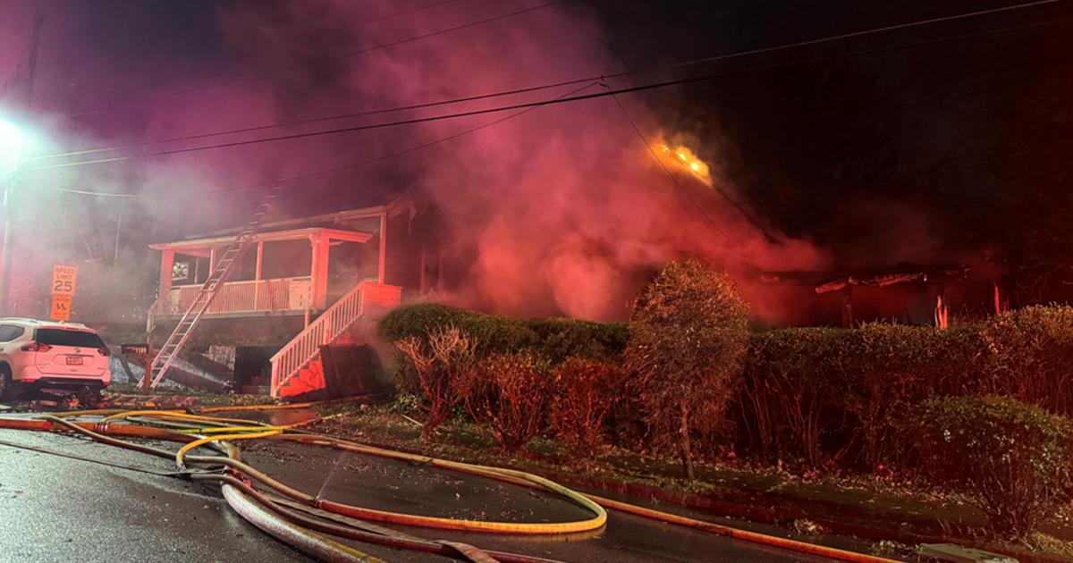 One person hospitalized after house fire in southwest Atlanta | FOX 5 ...