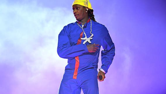 Young Thug proposes to Mariah The Scientist during Atlanta concert