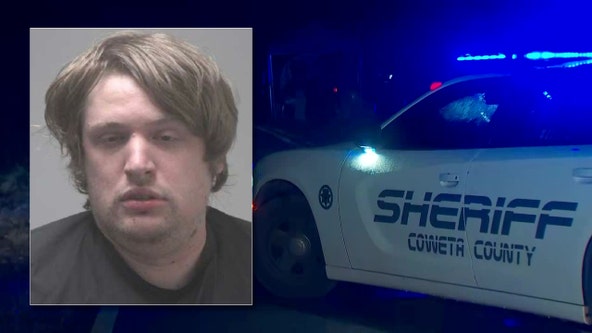 Two women dead in 'pretty horrific' slaying in Coweta County; 25 year old arrested at scene