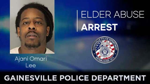 Gainesville man charged with elder abuse and neglect