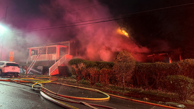 One person hospitalized after house fire in southwest Atlanta