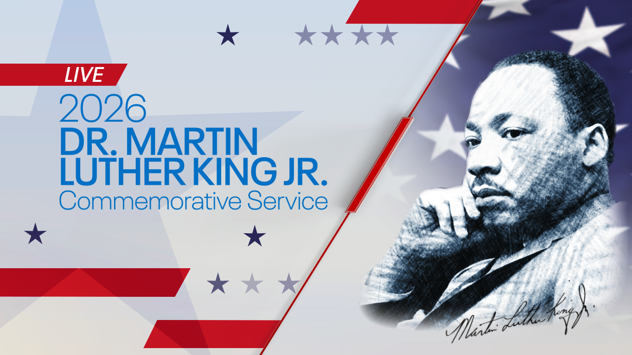 WATCH LIVE: MLK Day Service 2026