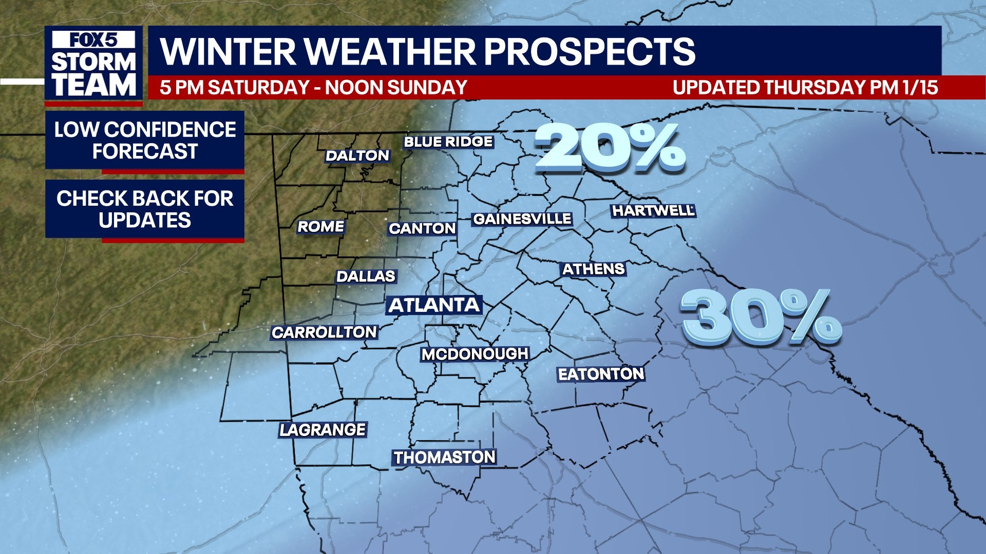 Snow in Georgia this weekend: Why you should prepare now despite inconsistent models