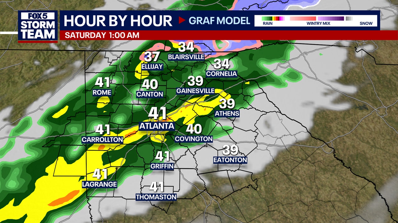 Where will it snow in Georgia? 'Model madness' clouds weekend forecast