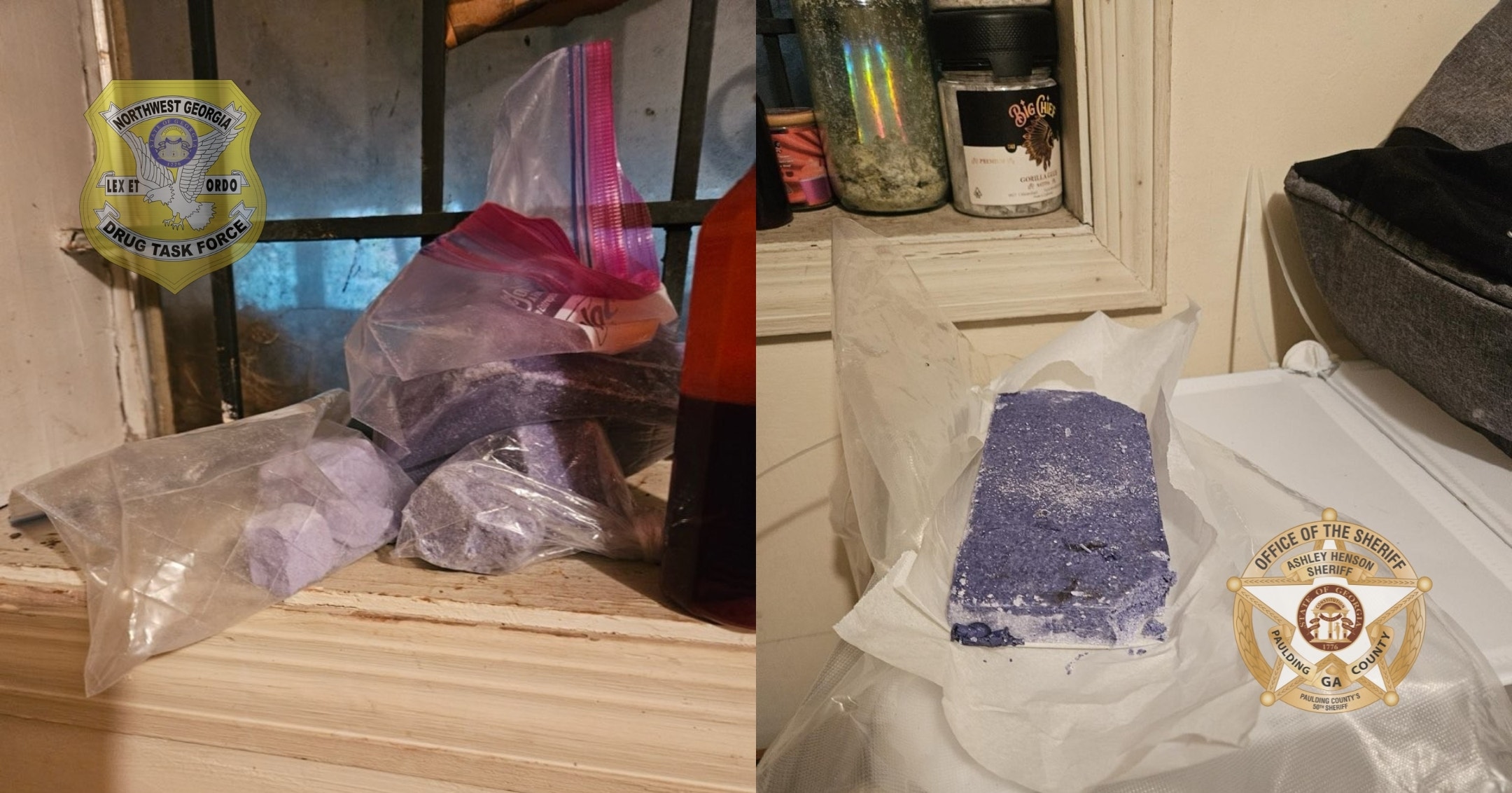 $1M drug bust: Massive amount of drugs, 71 guns, and live grenade found in raids