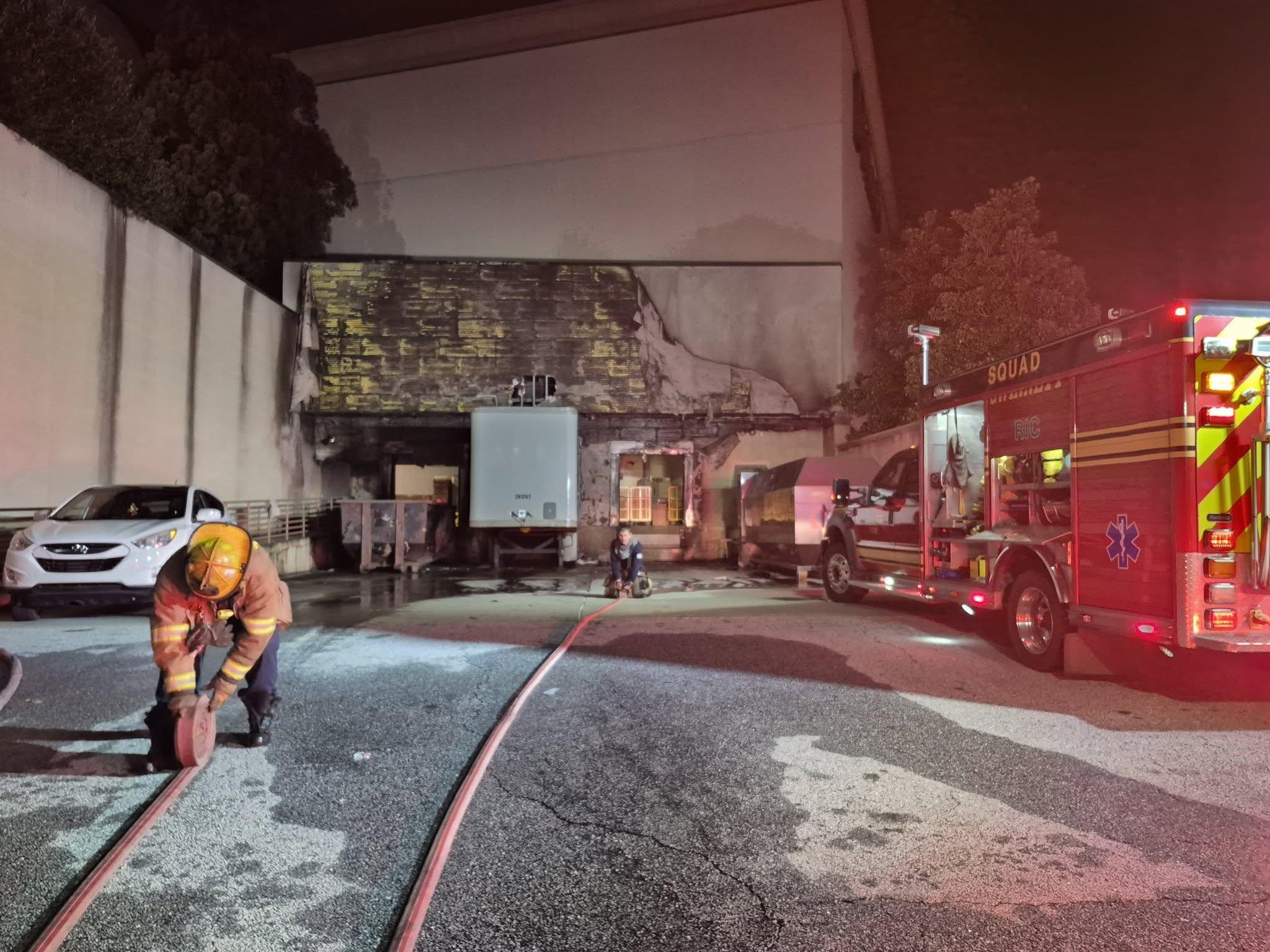 Dillard's at Mall of Georgia catches fire Wednesday night