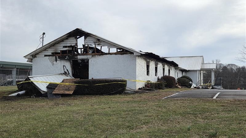 Fire destroys Mercy Fellowship Church in Forsyth; investigation underway
