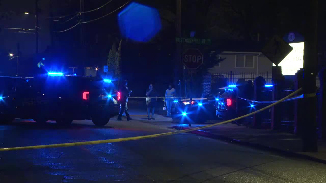 East Point reported shooting: Heavy police presence at Gus Thornhill Funeral Home