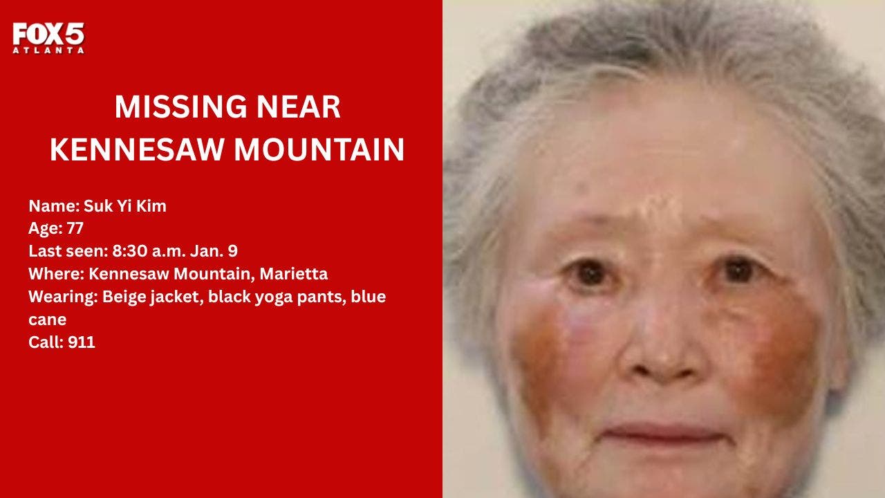 Woman with dementia missing after hike at Kennesaw Mountain