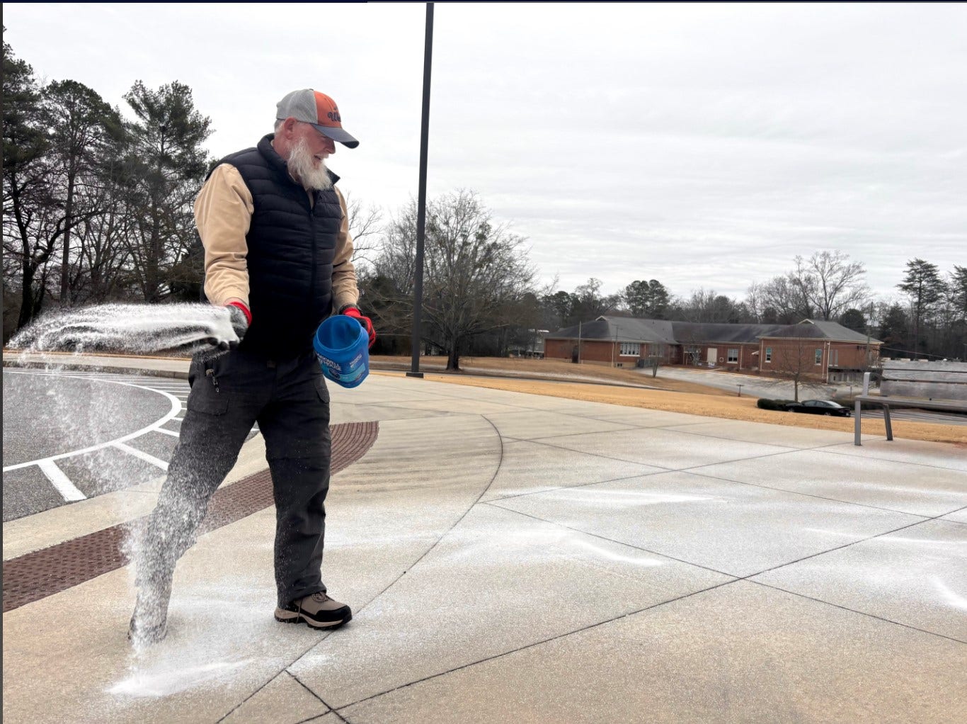 Photos: Ice storm preparations in North Georgia
